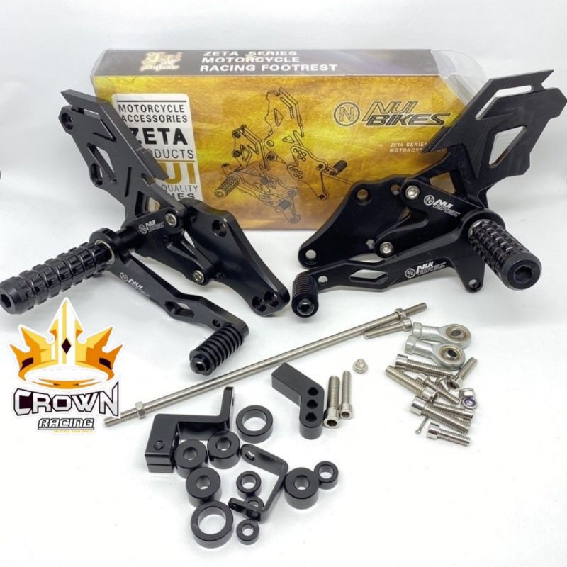 Jual Footstep Underbone Nui Racing Zeta Series Sonic 150R / Supra GTR ...
