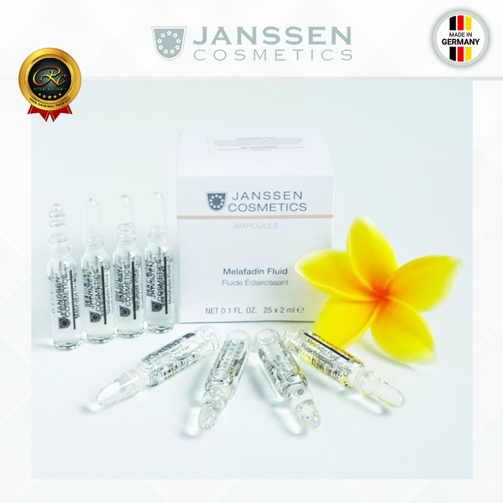 Jual Serum Wajah Janssen Cosmetics MELAFADIN FLUID Mencerahkan Wajah & Mengurangi / Meringankan