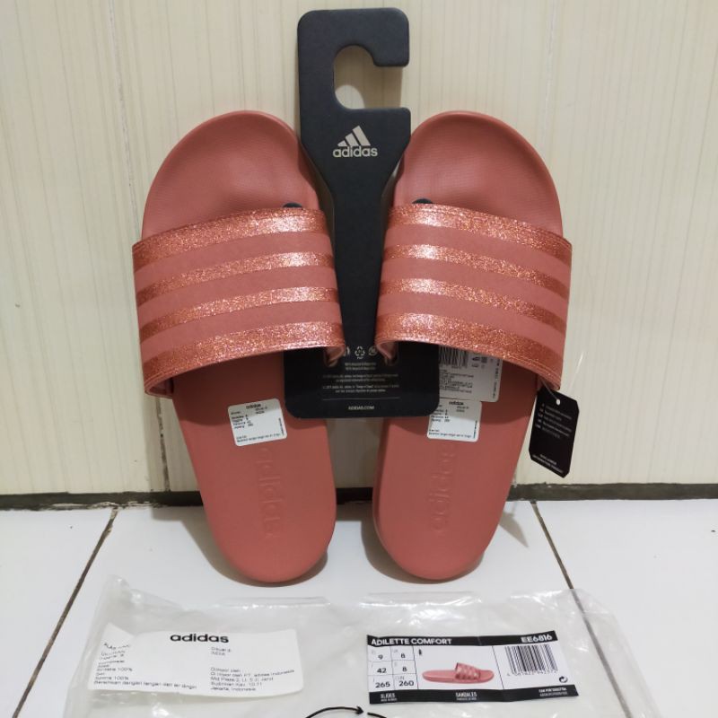 Jual Sandal Adidas Adilette Comfort Women Original EE6816 Shopee