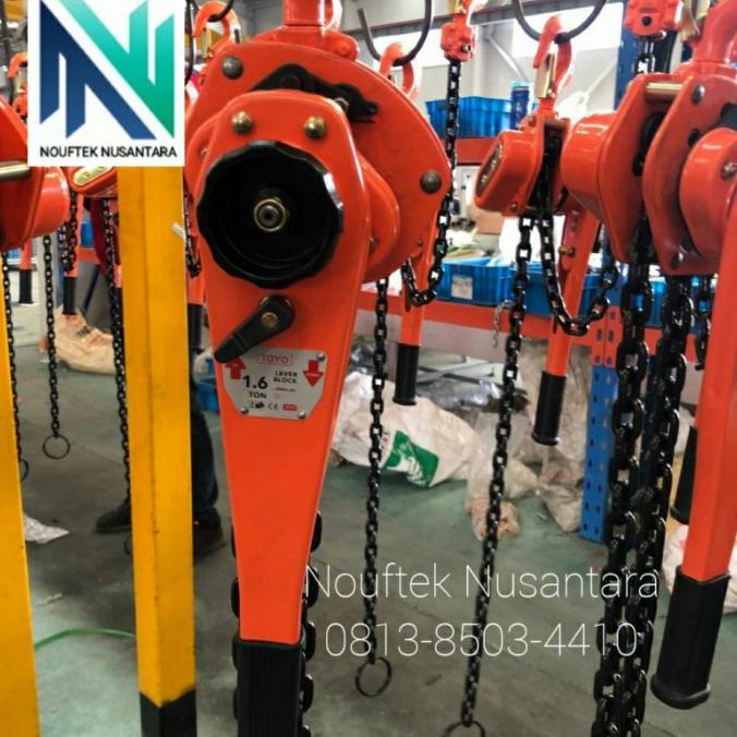 Jual Lever Block 1.5 Ton X 3 Meter Toyo Heavy Duty Shopee Indonesia
