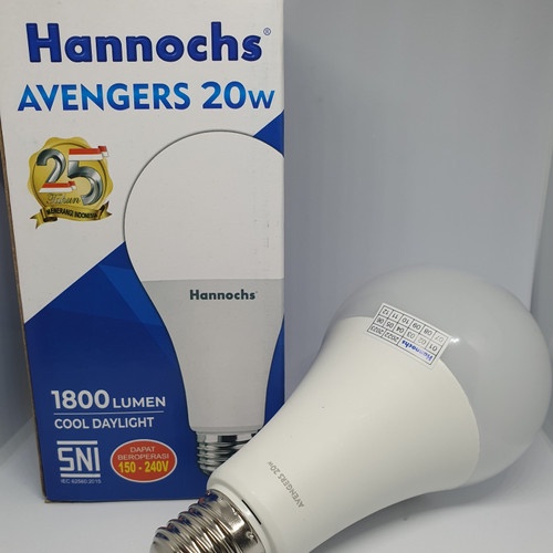 Jual Hannochs Avengers 20w Cool Daylight Garansi 1 Tahun Shopee Indonesia