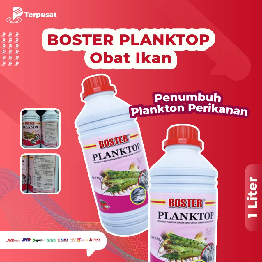 Jual Boster Planktop 1 Liter Obat Ikan Budidaya Ikan Udang Shopee Indonesia