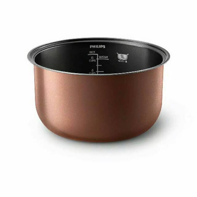 Jual PHILIPS Teplon/Panci/Inner Pot Rice Cooker Mini 1 L HD-3126 ...