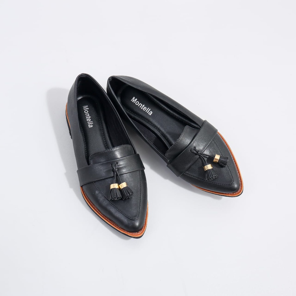 Jual MONTELLA Oliya Sepatu Flat Shoes Wanita Sepatu Kerja Wanita