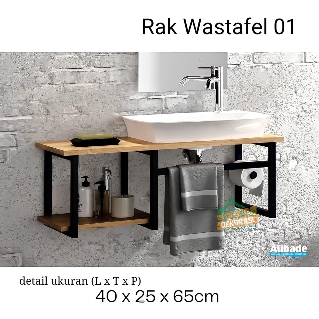Jual Rak Wastafel Custom - Rak Kamar Mandi - Rak Serbaguna | Shopee ...