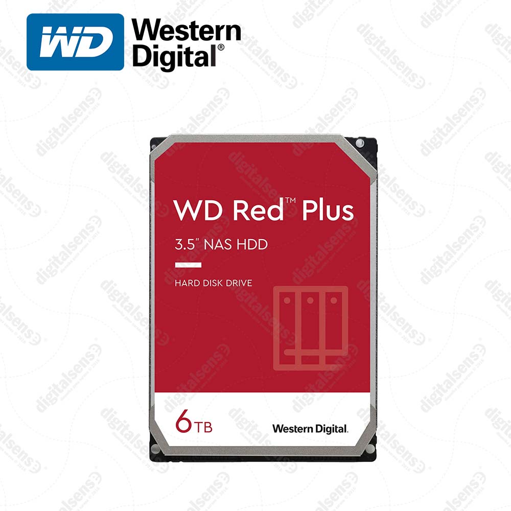 Jual Harddisk WD Red Plus 6 TB (WD60EFPX) | Shopee Indonesia