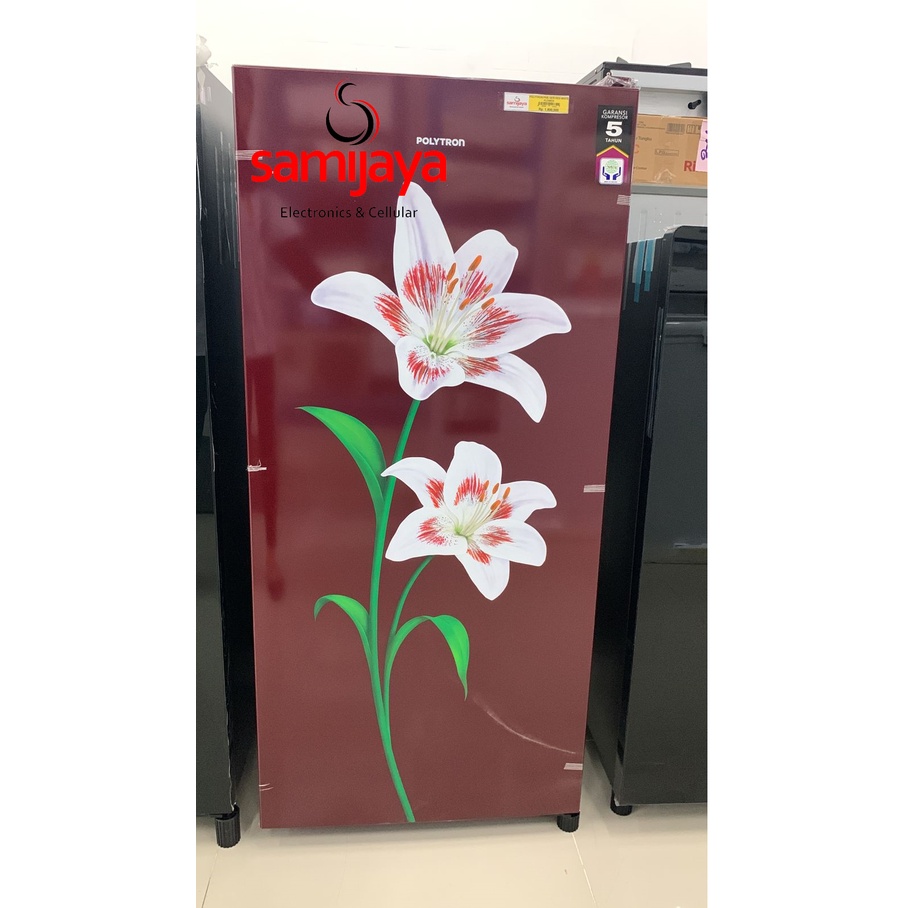 Jual KULKAS 1 PINTU POLYTRON PRB-177 R / PRB 177R / PRB 177PR ...