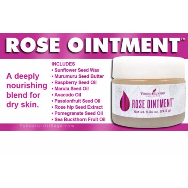 Rose Ointment Young Living