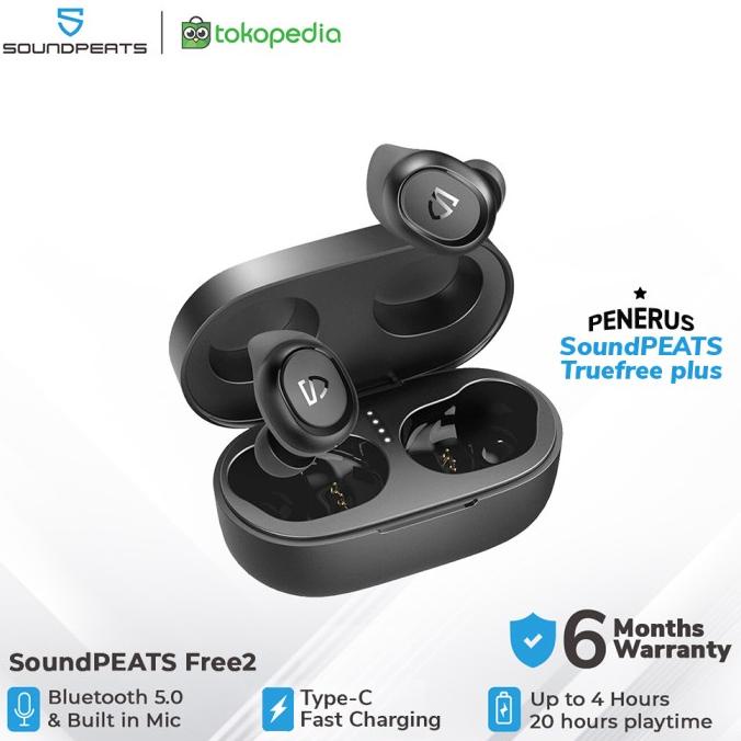 Soundpeats truefree plus charging hot sale