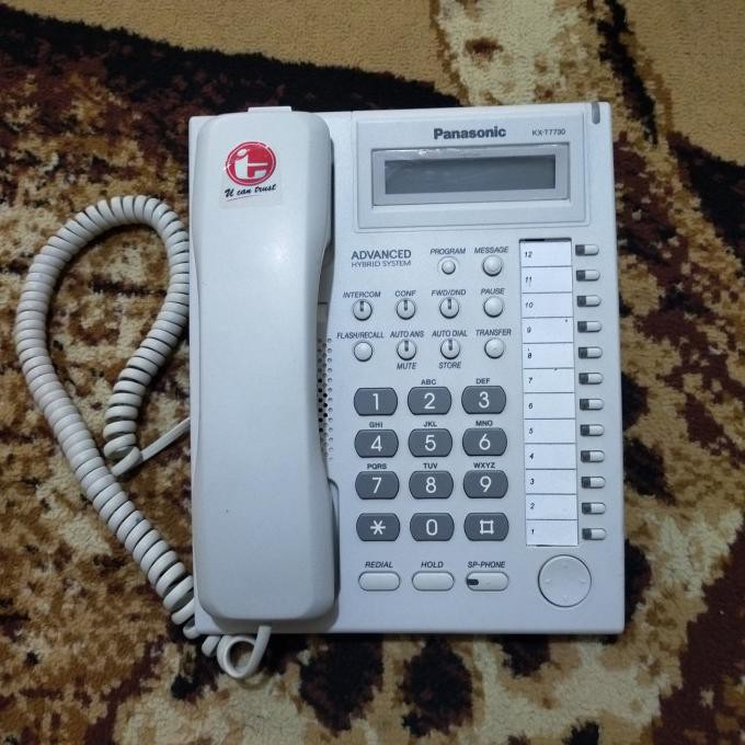 Jual Telepon PANASONIC KX-T 7730 digital | Shopee Indonesia