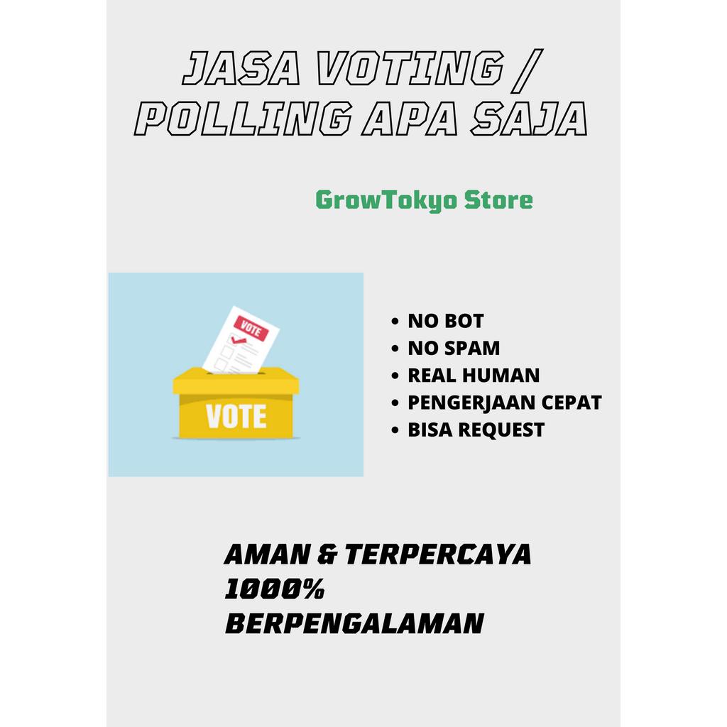 Jual JASA VOTE / POLLING APA SAJA (Poling Kita) | Shopee Indonesia