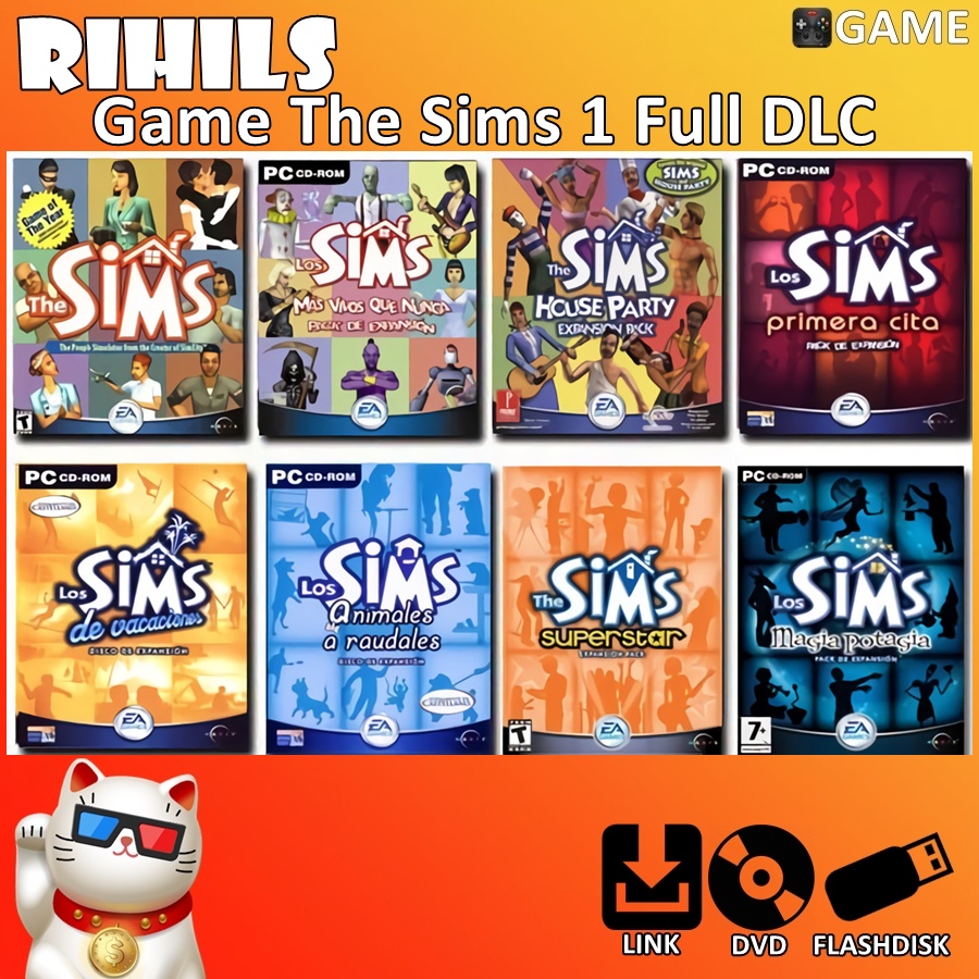 Jual The Sims 1 FULL DLC Complete Edition Game untuk Komputer PC Laptop ...