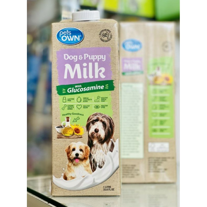 Jual Pets own dog and puppy milk 1ltr Shopee Indonesia
