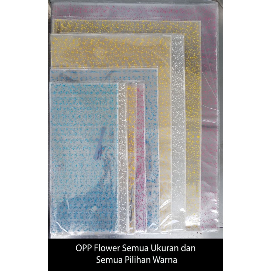 Jual Opp Flower 32 x 50 isi 12 pc Kantong Plastik Souvenir Ulang Tahun ...