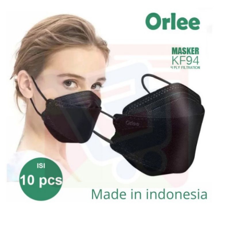 Jual Masker Kf Kf Ply Ply Emboss Orlee Evo D Kemenkes Isi Pcs Shopee Indonesia