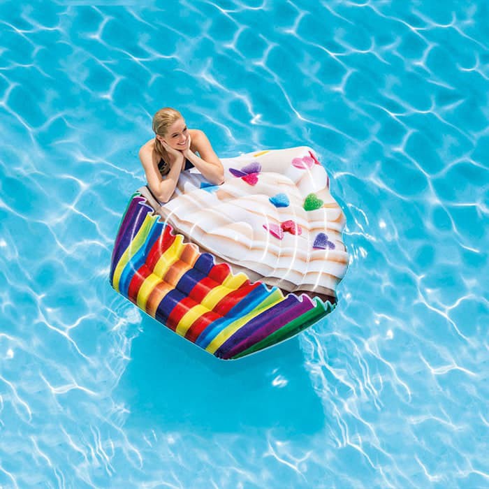 Jual Cupcake Inflatable Pool Float Custom Shape Raft Lilo Intex 58770 ...