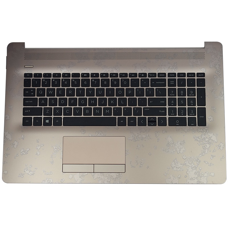 Originale HP 17-CP Palmrest Con Touchpad E Tastiera UK Argento - M50458-031