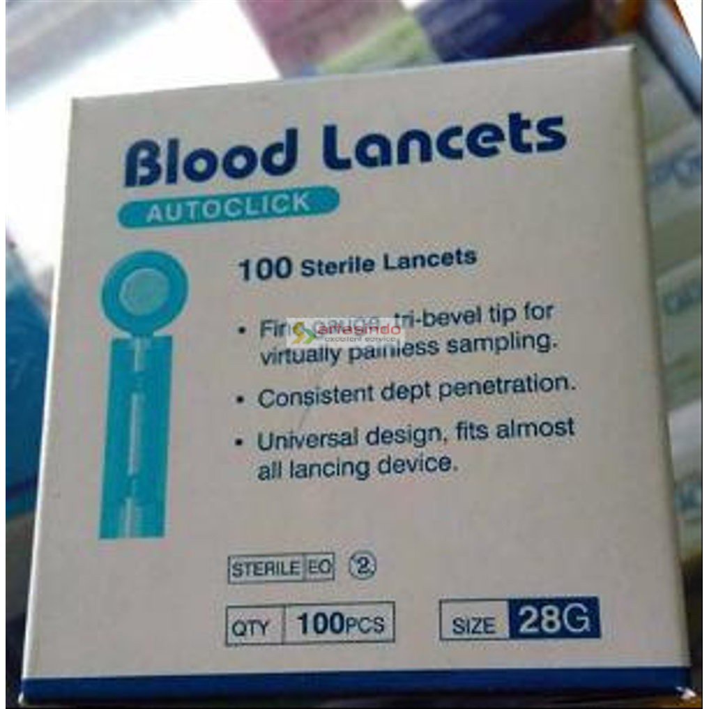 Jual Onemed Blood Lancet 21G 28G 30G 26G isi 100pcs Shopee Indonesia
