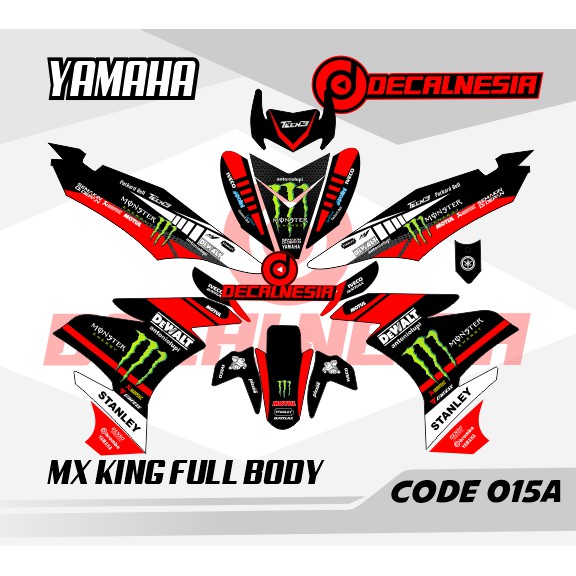 Jual Decal Stiker MX KING/Decal MX KING/Stiker MX KING/Sticker MX KING ...