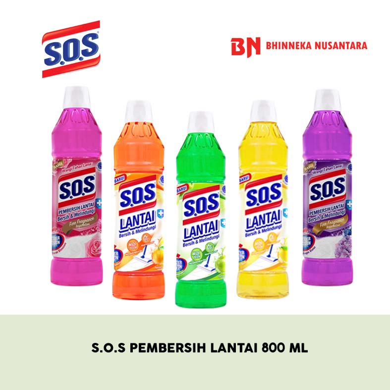 Jual SOS Pembersih Lantai Botol 800 ml | Shopee Indonesia