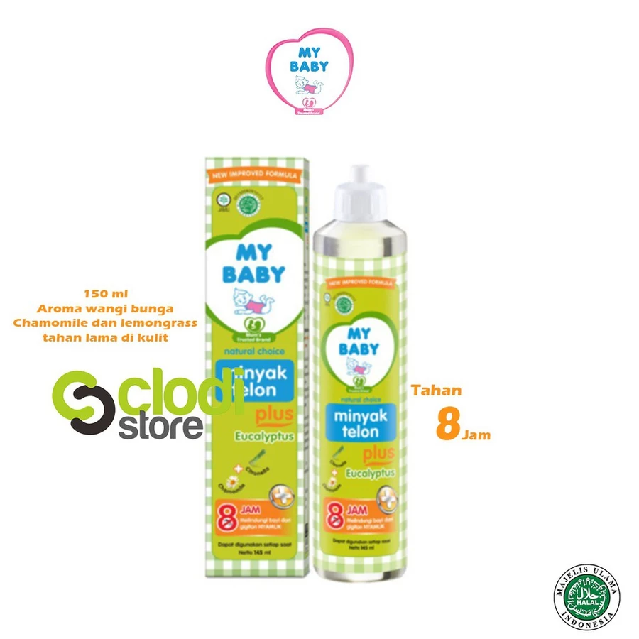 My Baby Minyak Telon Plus 150ml