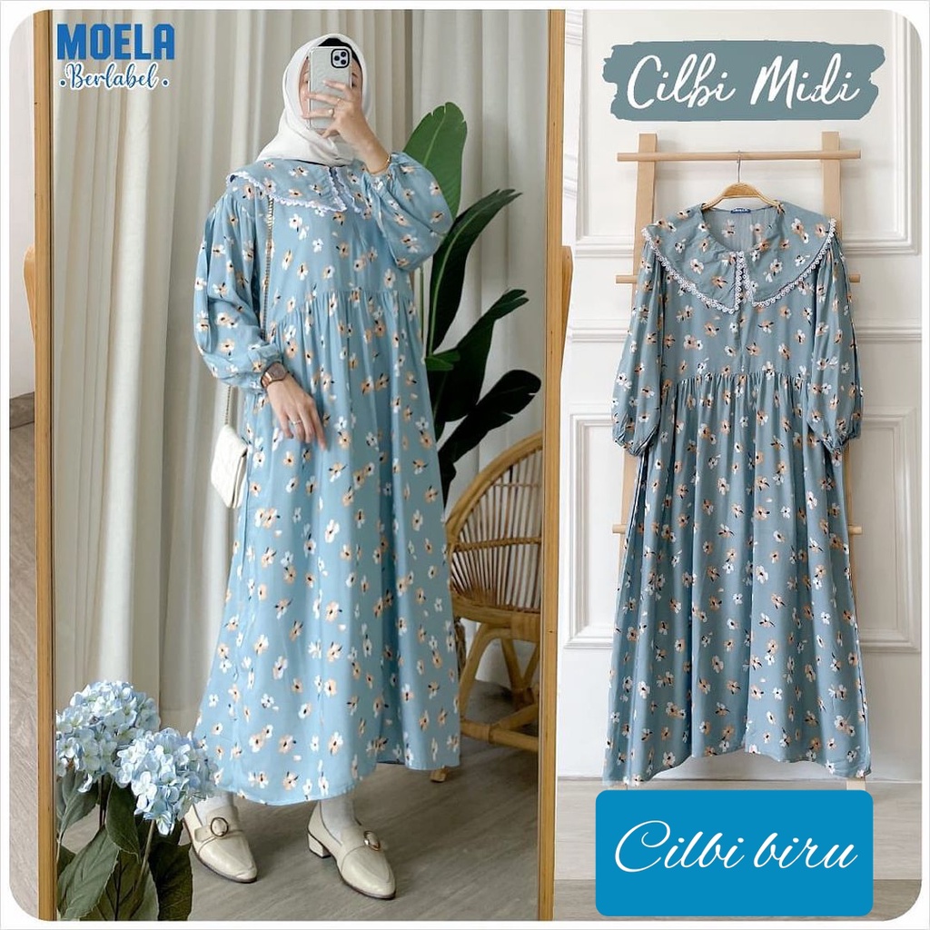 midi dress korea hijab