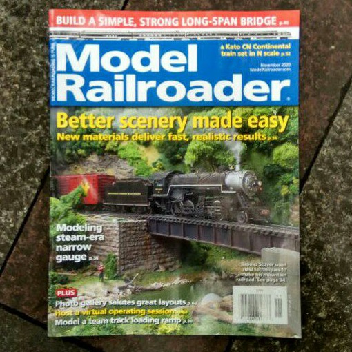 Jual Majalah Model Railroader Magazine November 2020 | Majalah Import ...