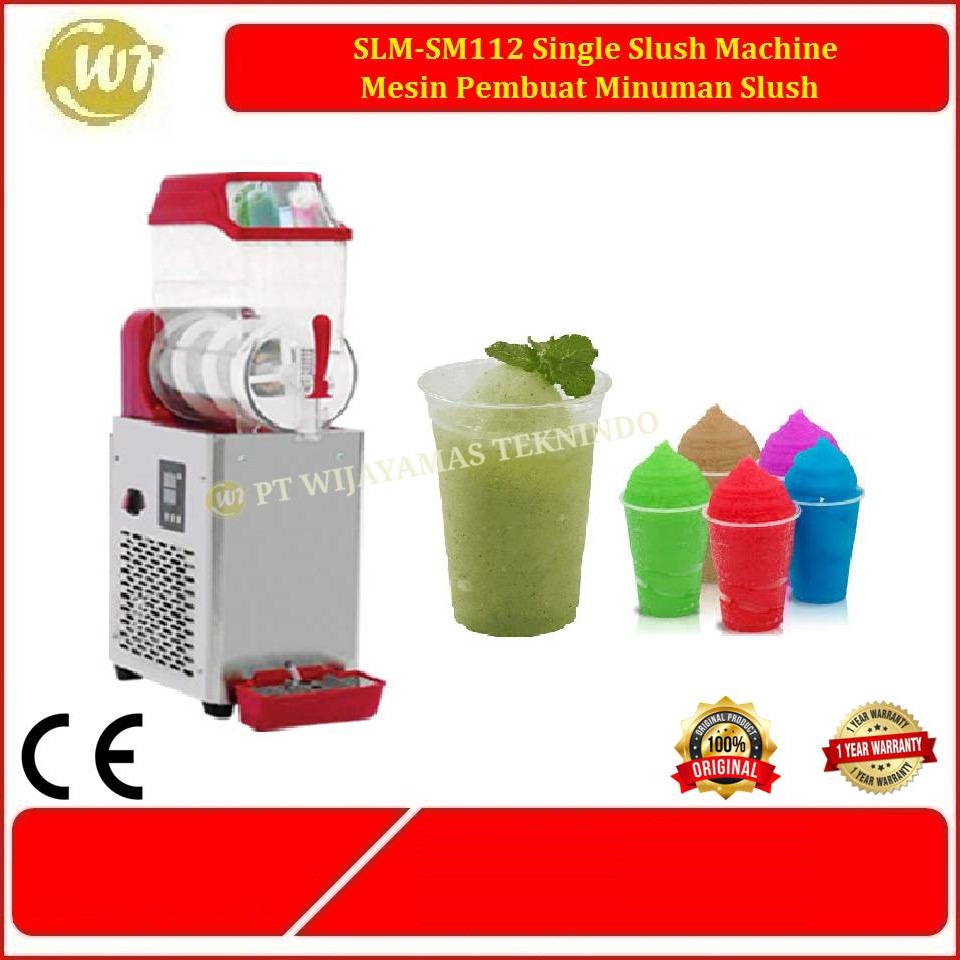 Jual SLM-SM112 Single Slush Machine - Mesin Pembuat Minuman Slush - FM ...