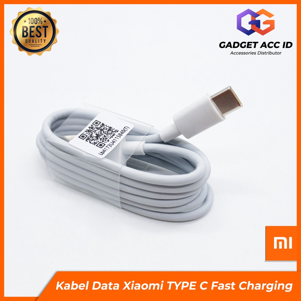 Jual Kabel Data Xiaomi Type C Original 100% Fast Charging | Shopee ...