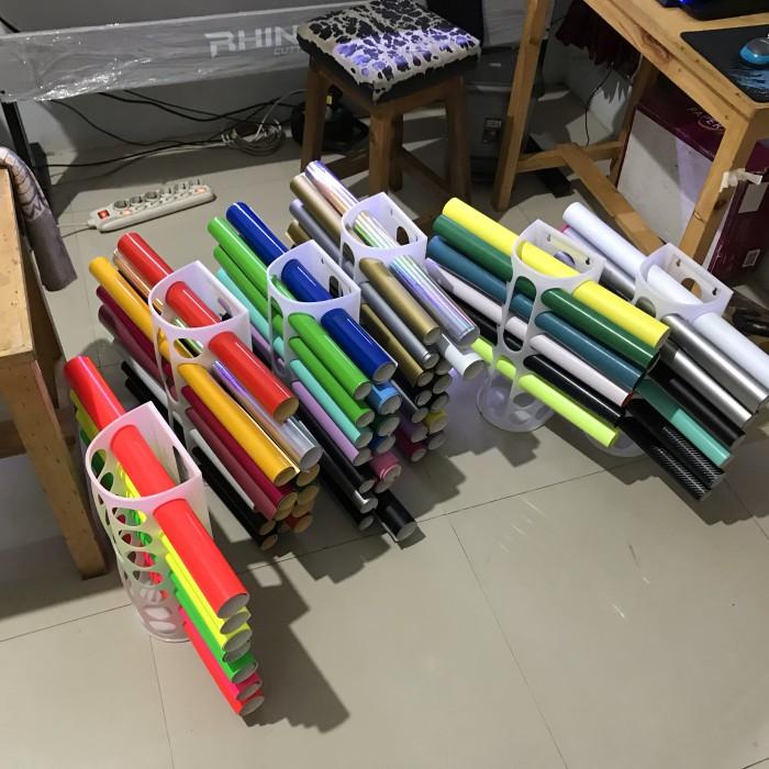 Jual Polyflex Holder Display Vinyl Rak Polyflex Tempat Stiker | Shopee ...