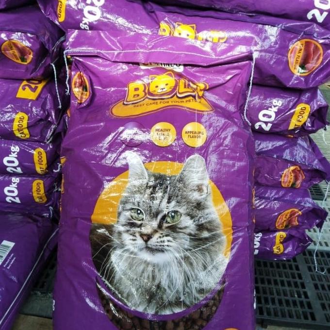 Jual Bolt Kucing Makanan kucing 20 kg Cat Food Bolt super nutrisi ...