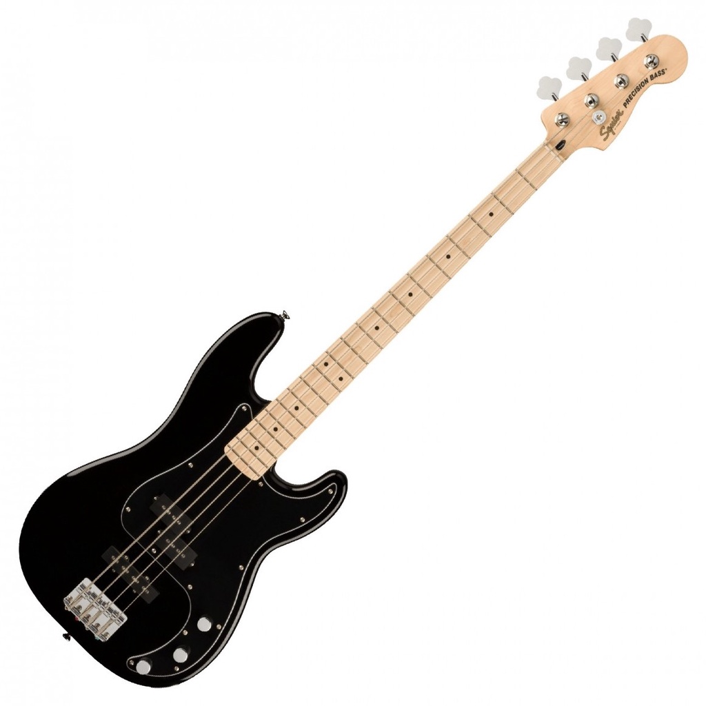 Jual Bass Elektrik Squier Affinity Precision Bass PJ Maple FB Black ...