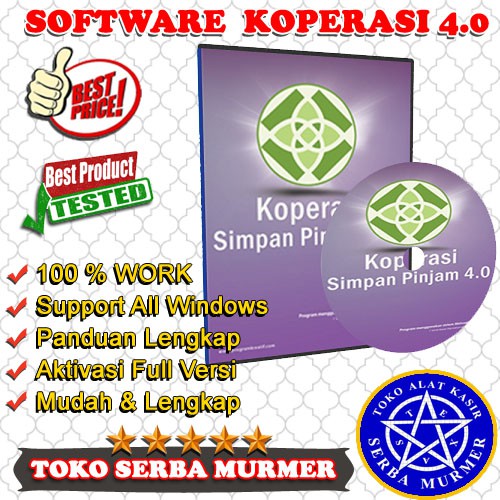 Jual Software Program Aplikasi Koperasi Simpan Pinjam Lengkap Mudah Full Versi Shopee Indonesia 1631