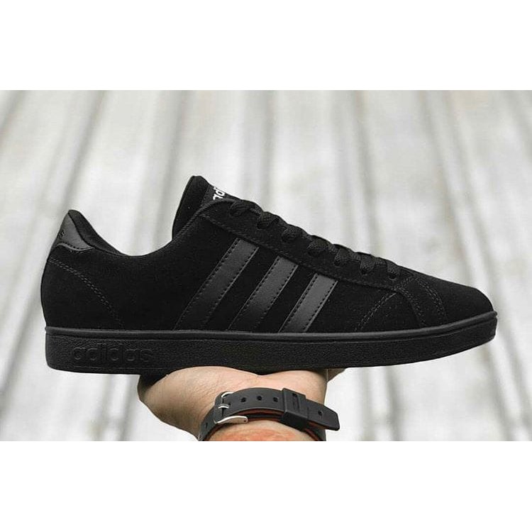 Adidas neo baseline 2025 suede full black