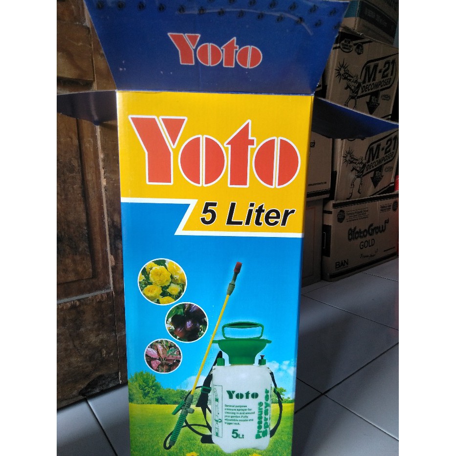 Jual Pressure Sprayer Liter Yoto Shopee Indonesia