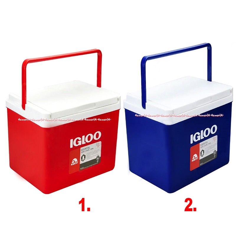 Jual Igloo Cooler Box 12.8L Box Tempat Pendingin Makanan Iglo Biru ...