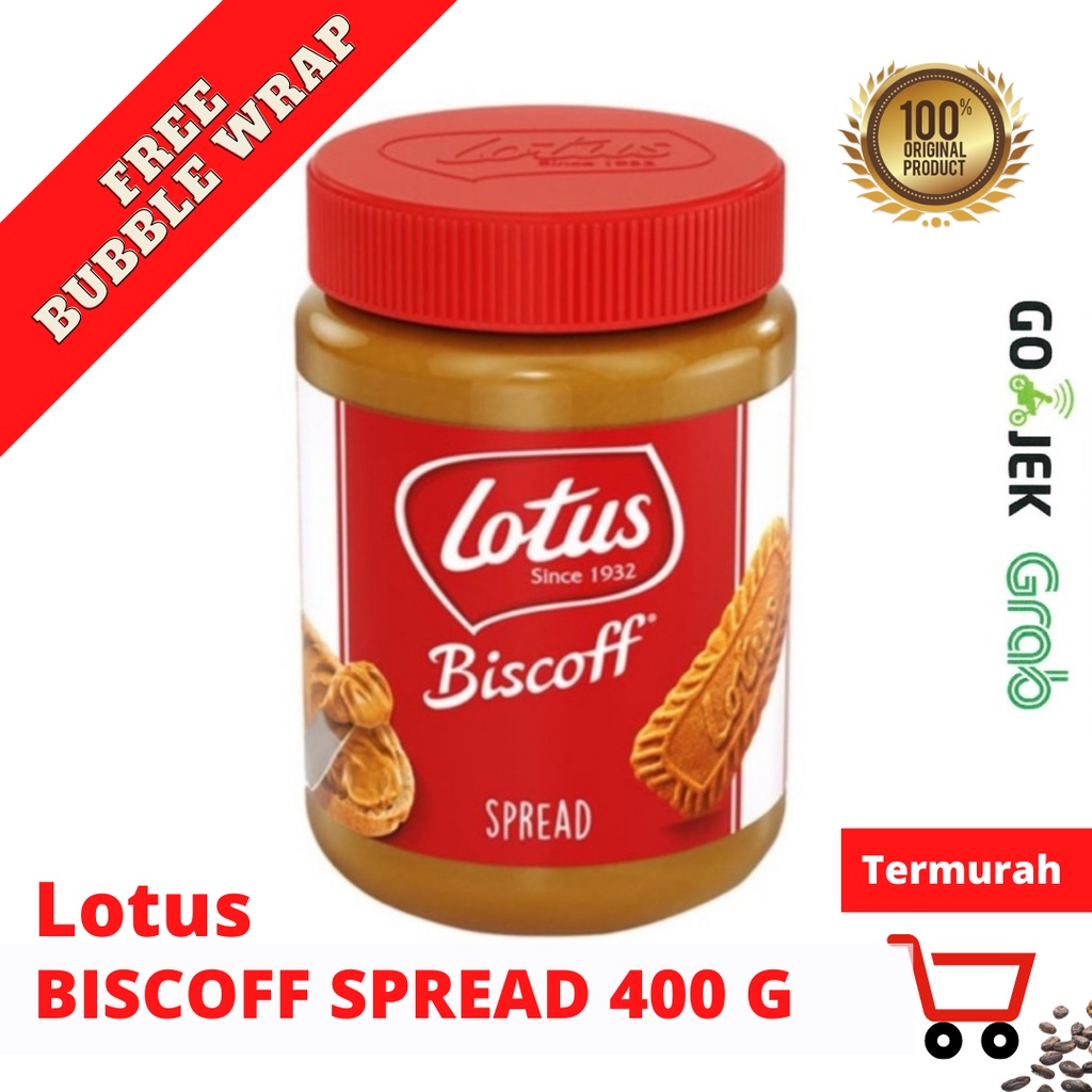 Jual Lotus Biscoff Smooth Spread 400 Gram | Selai Biskuit Premium ...