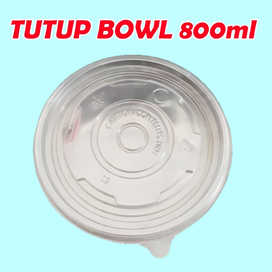 Jual Tutup/Lid/Penutup Paper Bowl 800 ml | Shopee Indonesia