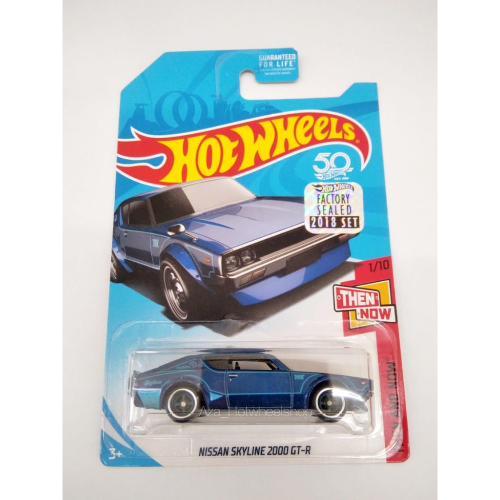 Jual Diecast Hot Wheels NISSAN SKYLINE 2000 GT R GTR FS 2018 Factory Sealed TH Super Treasure Hunt THS Shopee Indonesia