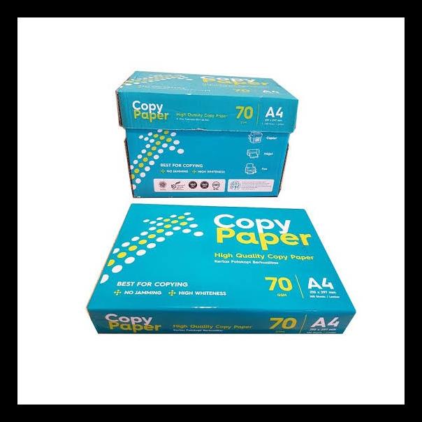 Jual Kertas Hvs A4 70 Gr Copy Paper / Hvs A4 Murah / 1 Rim 500 Lembar ...