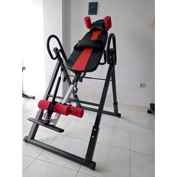 Jual ALAT OLAHRAGA PENINGGI BADAN (INVERSION TABLE) | Shopee Indonesia