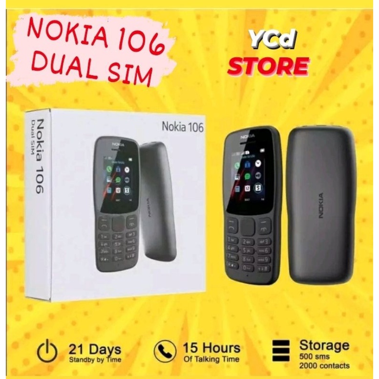 Jual Hp Jadul Nokia 106 New | Shopee Indonesia