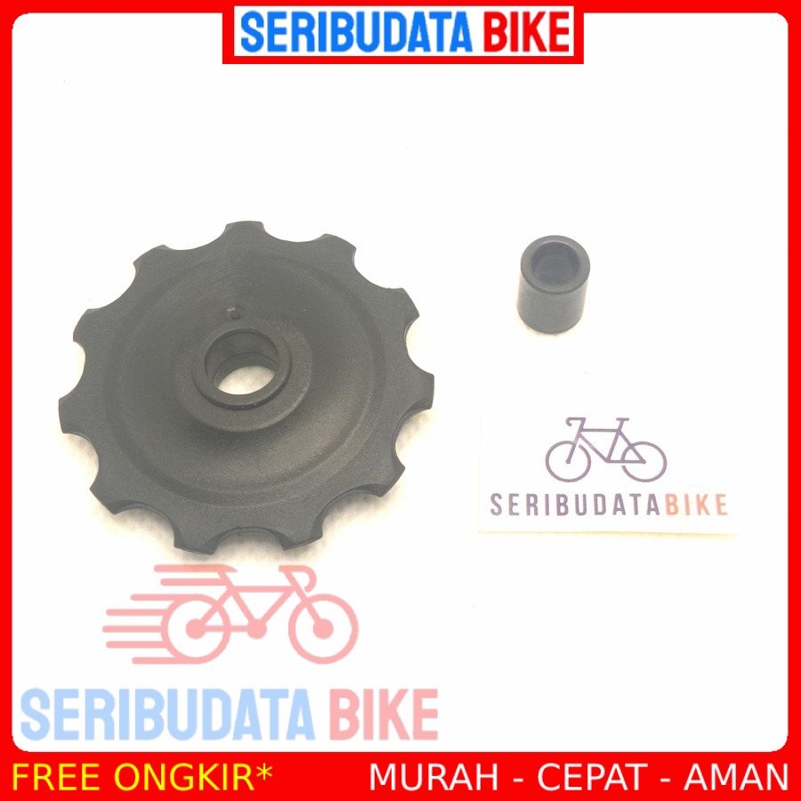 Jual Pulley RD sepeda 11t plastik + Ring adaptor besi | Shopee Indonesia