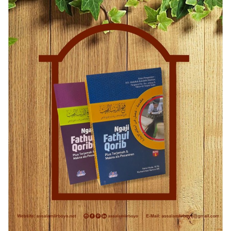 Jual Buku Ngaji Fathul Qorib 2 Jilid Plus Terjemah Kitab Fathul Qorib ...