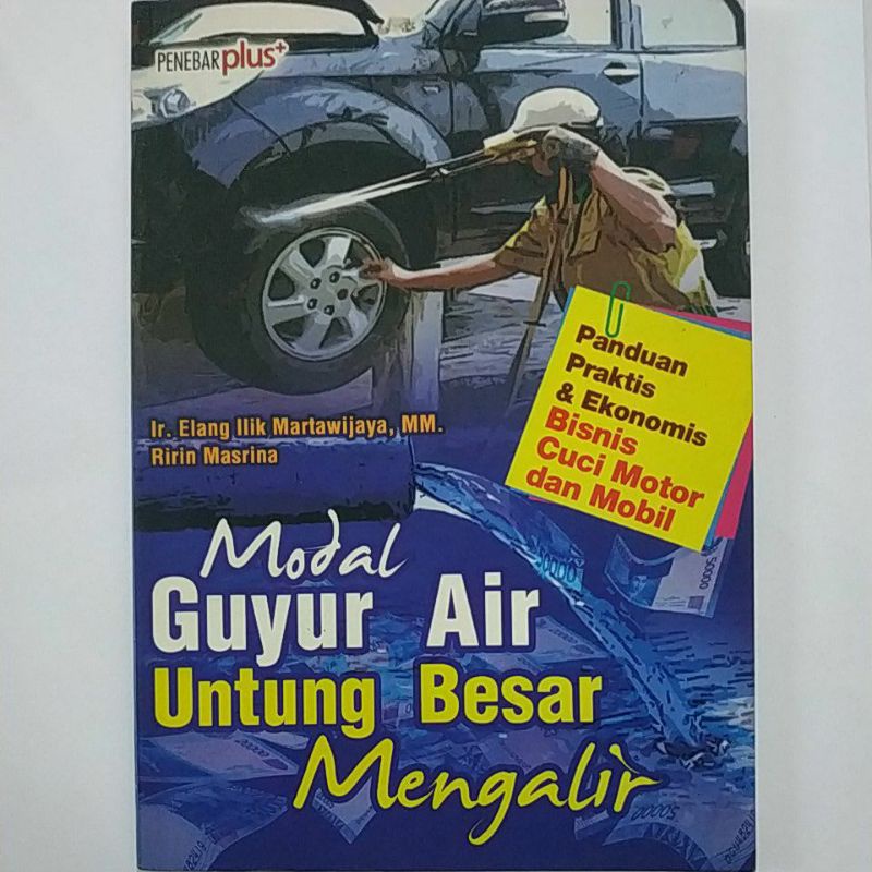 Jual Buku Bisnis " Modal Guyur Air Untung Besar Mengalir " | Shopee ...