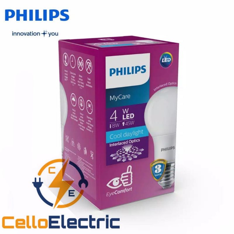 Jual Lampu Led Philips W W W W W W My Care Satuan Led Bulb Philips Mycare Lampu