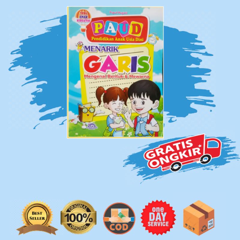 Jual BUKU ANAK TK PAUD MENARIK GARIS | Shopee Indonesia