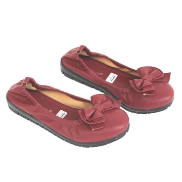Sepatu Kerja Kantoran Santai Wanita Flat Shoes Pita Balet Gratica As 31