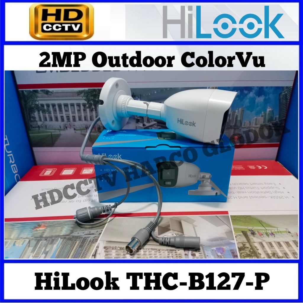 Jual Kamera CCTV HDTVI HiLook By Hikvision Outdoor 2MP THC-B127-P ...