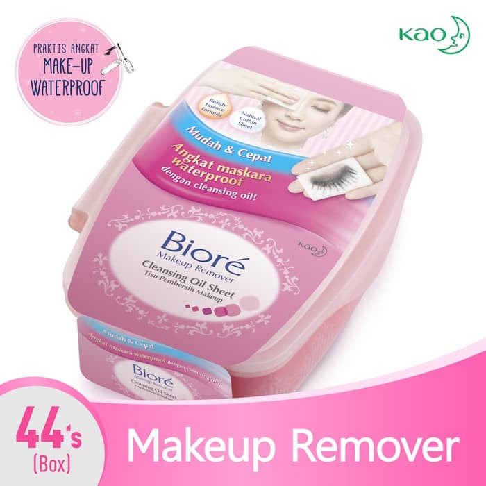 Jual BIORE Cleansing Oil In Sheet Box 44s | Shopee Indonesia